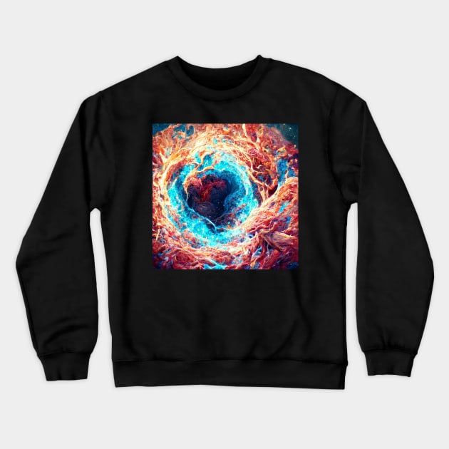 Jawbreaker Galaxy Crewneck Sweatshirt by Cakeboard Designs